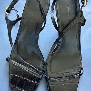 Black Strappy Sandals